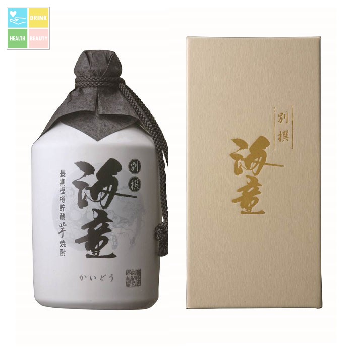 濱田酒造 37度 別撰海童（箱付）720ml瓶×1ケース（全6本） 送料無料 14,309円