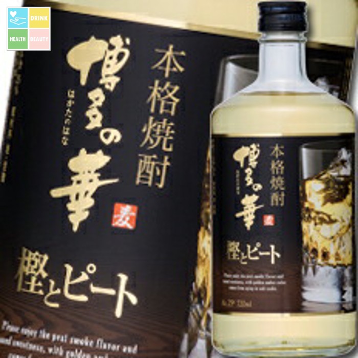 福徳長 25度 本格焼酎 博多の華 樫とピート720ml×2ケース(全12本) 送料無料|うまいもん屋 美美健康サルーテ