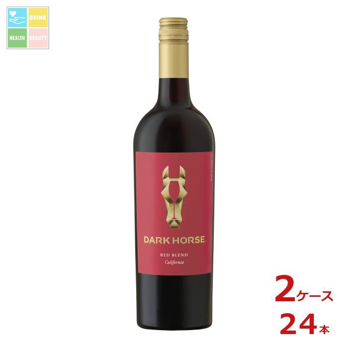 サントリー ダークホース レッド ブレンド750ml瓶×2ケース（全24本） 送料無料