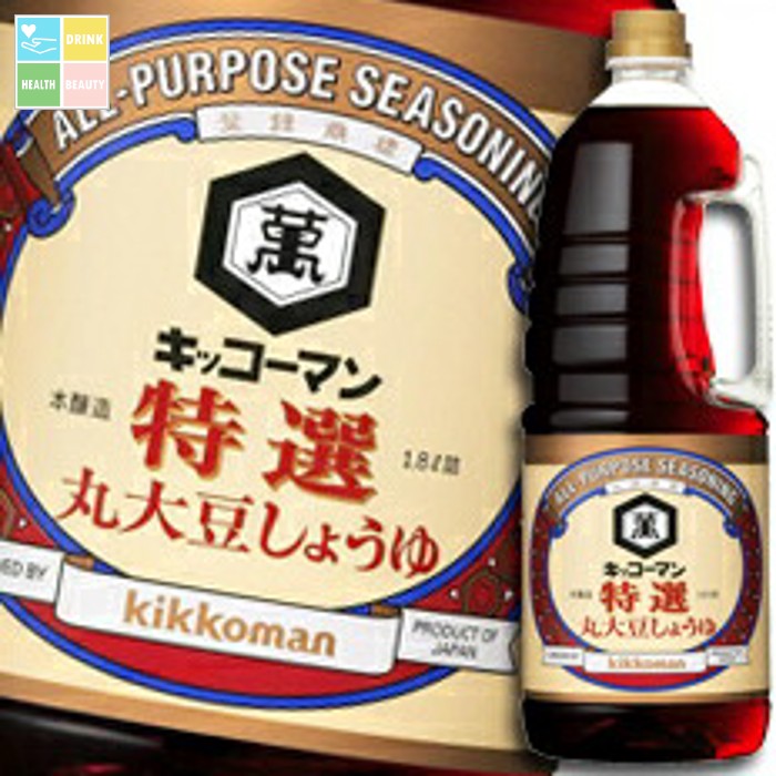 先着限りクーポン付 キッコーマン 特撰 丸大豆しょうゆハンディペット1.8L×2ケース（全12本） 送料無料【dell】【co】