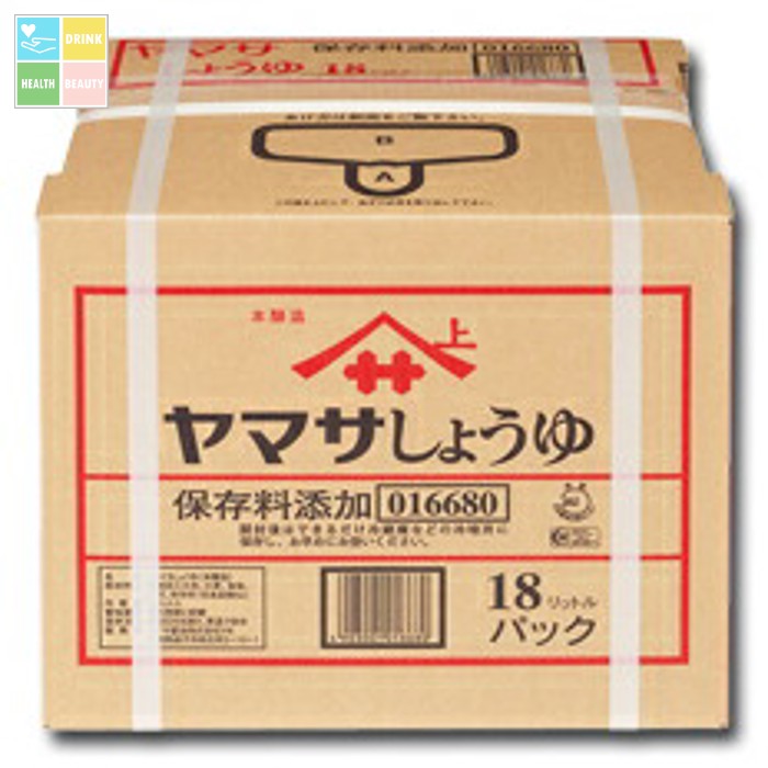 YAMASA - 超特選 しょうゆ 6個  マーケット18箱 楽天市場】ヤマサ 醤油 ヤマサ特選しょうゆ18Lバックイン