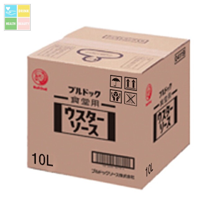 先着限りクーポン付 ブルドックソース ブルドック 食堂用ウスターソース10Lバックインボックス×2本※コックはついていません 送料無料【co】