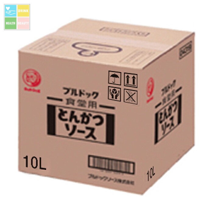 先着限りクーポン付 ブルドックソース ブルドック 食堂用とんかつソース10Lバックインボックス×2本※コックはついていません 送料無料【co】