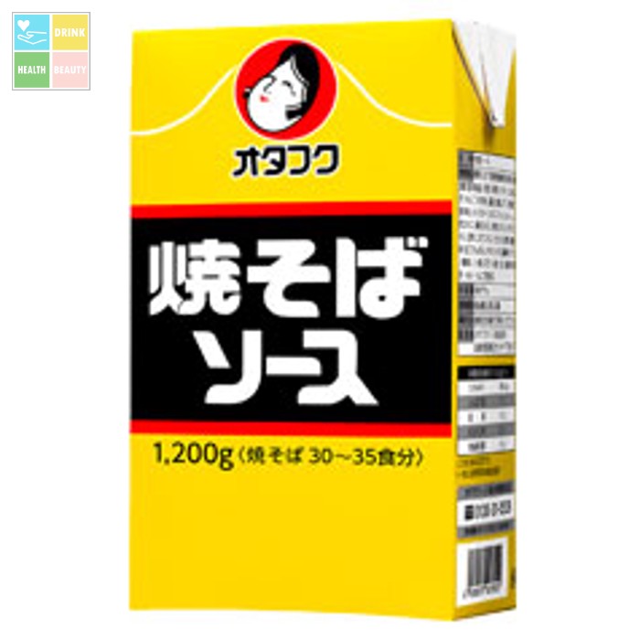 先着限りクーポン付 オタフク ソース 焼そばソース 紙パック 1200g&times;2ケース（全30本） 送料無料【co】｜うまいもん屋　美美健康サルーテ
