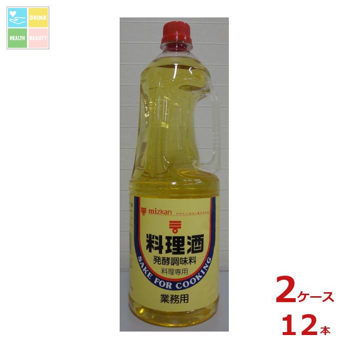 ミツカン 料理酒1.8Lハンディペット×2ケース（全12本）送料無料