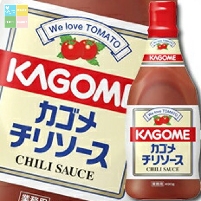 先着限りクーポン付 カゴメ チリソースボトル490g×1ケース（全20本） 送料無料【co】
