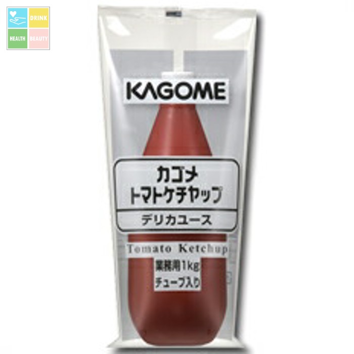 先着限りクーポン付 カゴメ トマトケチャップ（デリカユース）1kgチューブ×1ケース（全12本） 送料無料【co】