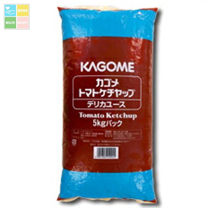 先着限りクーポン付 カゴメ トマトケチャップ（デリカユース）5kg×2ケース（全4本） 送料無料【co】