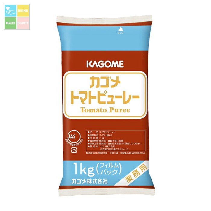 KAGOME カゴメ トマトピューレー 1号缶 3000g ×6個まとめて KAGOME カゴメ トマトピューレー1号缶3000g×1ケース（全6本