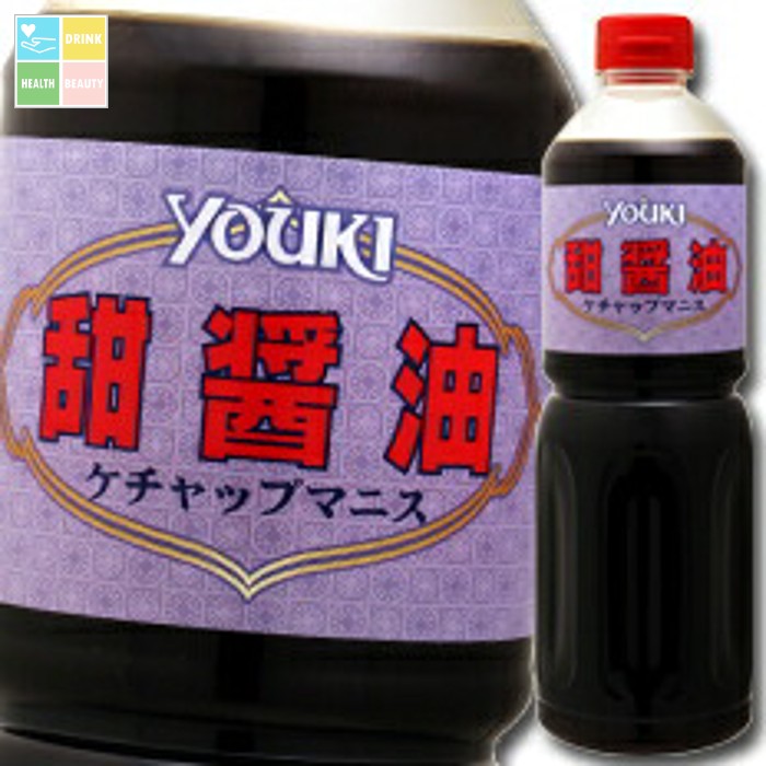 ユウキ 甜醤油（ケチャップマニス）1.2kg×2ケース（全12本） 送料無料