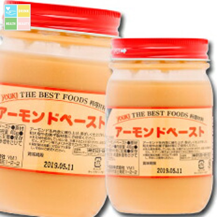 ユウキ アーモンドペースト400g×1ケース（全12本） 送料無料