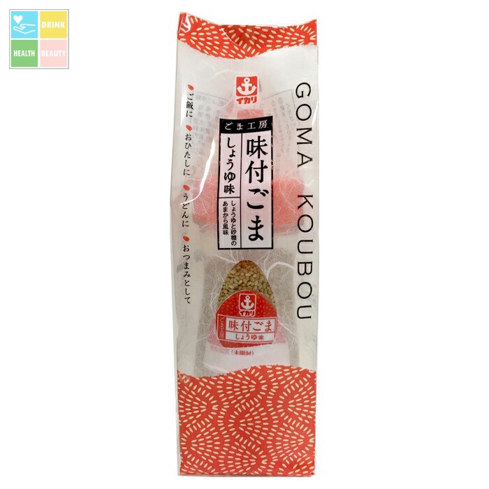 先着限りクーポン付 イカリソース ごま工房味付ごましょうゆ味120g×1ケース（全20本） 送料無料【co】