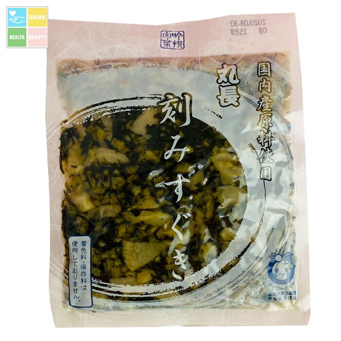 丸長食品 古漬 刻みすぐき158g袋&times;2ケース（全60本） 送料無料｜うまいもん屋　美美健康サルーテ