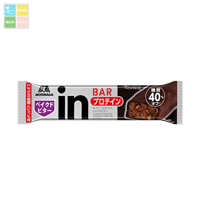 森永 inバープロテイン ベイクドビター×2ケース（全288本） 送料無料