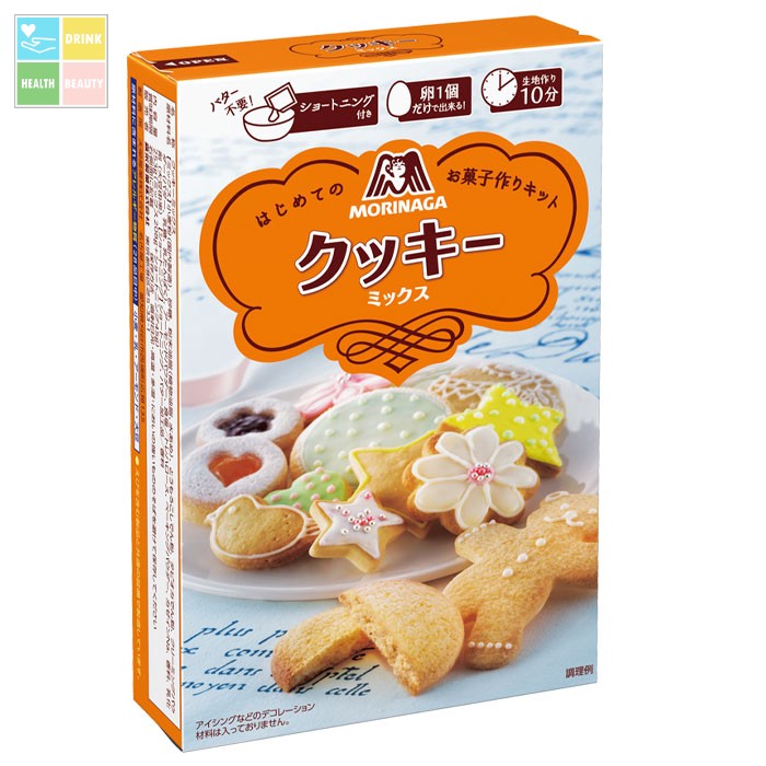 森永 クッキーミックス253g箱&times;1ケース（全24本） 送料無料｜うまいもん屋　美美健康サルーテ