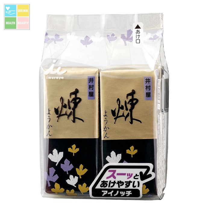 井村屋 ミニようかん 煉（58g×4本入）×2ケース（全24本） 送料無料