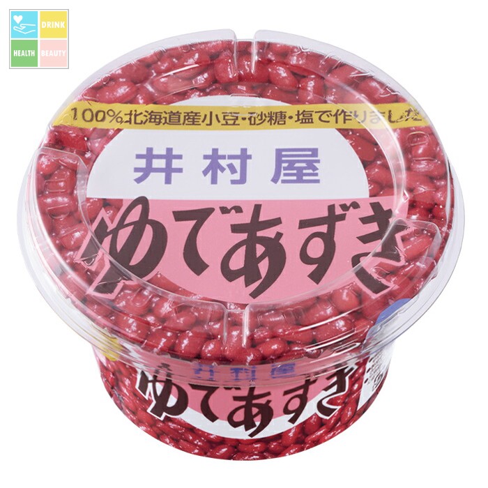 井村屋 北海道カップゆであずき300g×1ケース（全24本） 送料無料