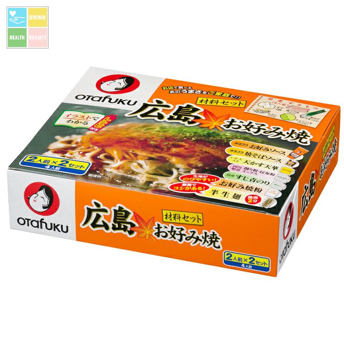 オタフク ソース 土産用広島お好み焼材料セット（4人前）826g×1ケース（全6本） 送料無料
