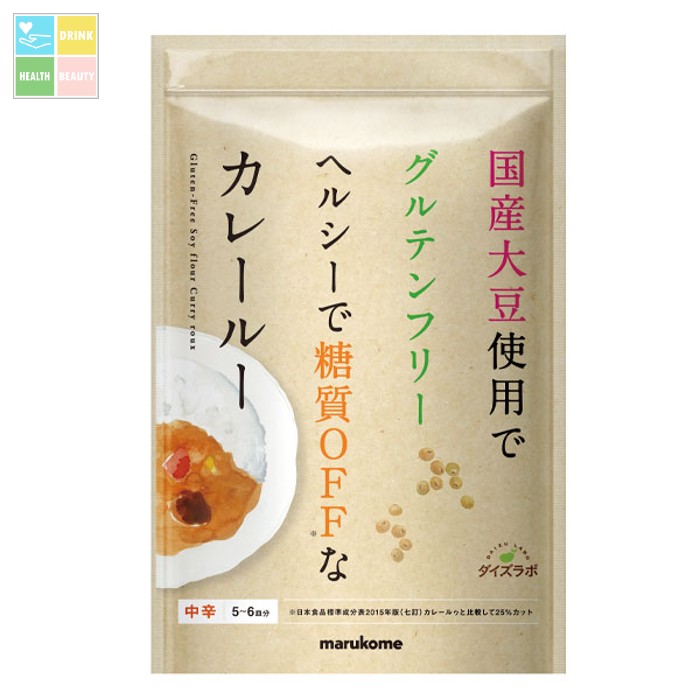 マルコメ ダイズラボ 大豆粉のカレールー（5～6人分）120gチャック付袋×2ケース（全80本） 送料無料