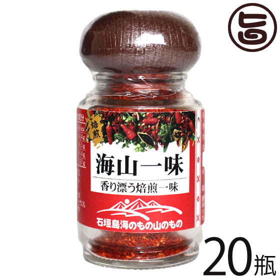 海のもの山のもの 海山一味 瓶入り 20g×20瓶 沖縄 土産 沖縄土産|旨いもんハンター