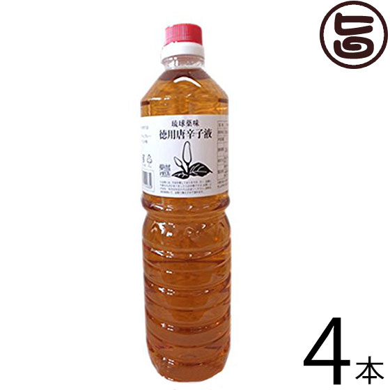 真常 琉球薬味 こーれーぐーす 1L×4本 沖縄県 人気 定番 お土産 調味料 唐辛子 お得な１リットルタイプ