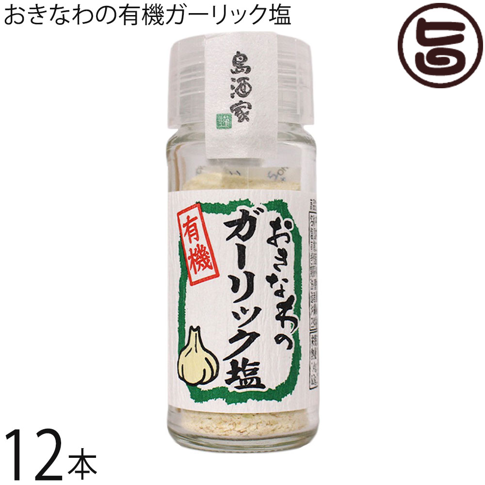 島酒家 おきなわのガーリック塩 23g×12本 沖縄 にんにく 塩 無添加