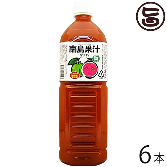 北琉興産 南島果汁 グァバ 1L(5倍濃縮)×6本(1ケース) 沖縄 土産 南国フルーツ ジュース ドリンク ビタミン・ミネラル豊富