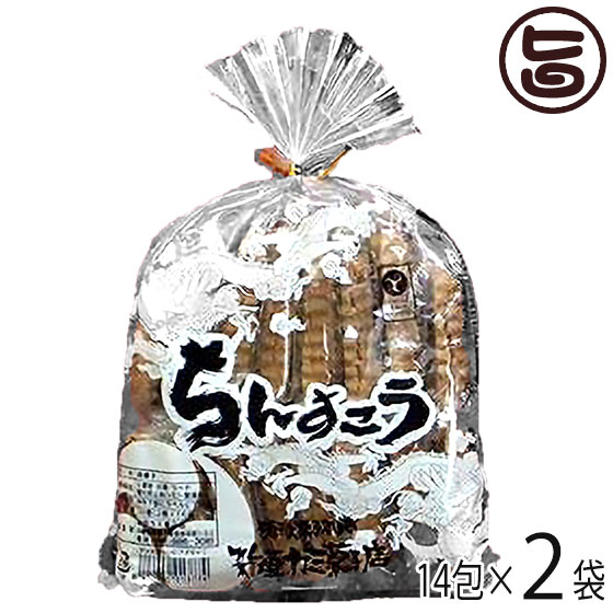 高価値】 新垣カミ菓子店 ちんすこう 袋 14包入り×2袋 沖縄 人気