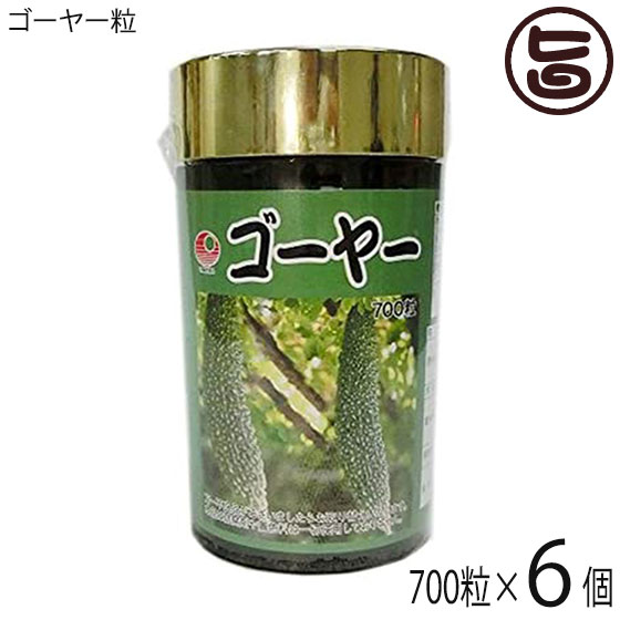 比嘉製茶 ゴーヤー粒 700粒&times;6個｜旨いもんハンター