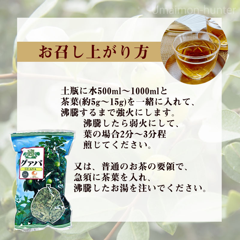 SALE／89%OFF】 比嘉製茶 グァバ茶 100g×24袋 沖縄 土産 人気 健康茶 ポリフェノール 一部地域追加送料あり fucoa.cl