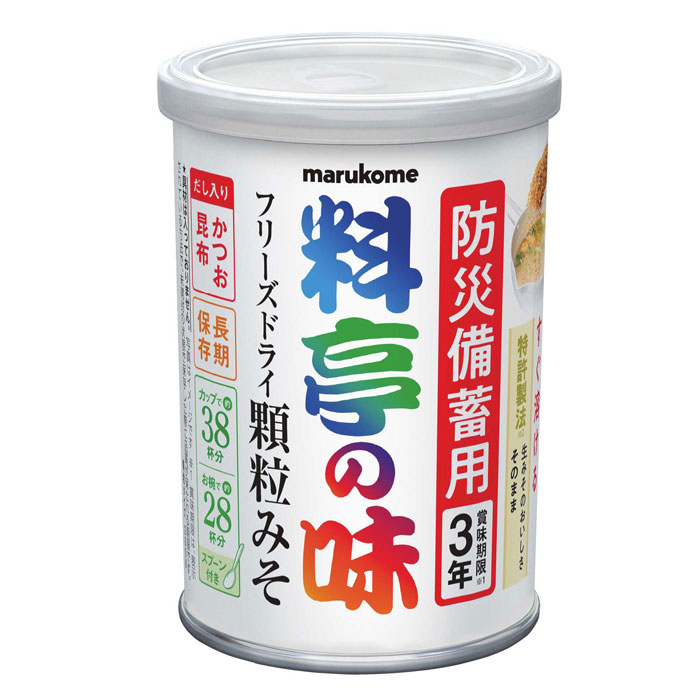 楽天市場】【送料無料】マルコメ 料亭の味 フリーズドライ備蓄用顆粒みそ200g缶×1ケース（全6本） : 近江うまいもん屋