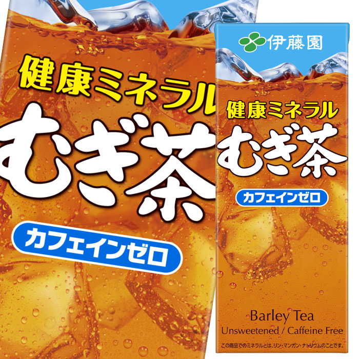 送料無料 伊藤園 健康ミネラルむぎ茶 カフェインゼロ 250ml紙パック 4ケース 全96本 Irondiner Deutschland De