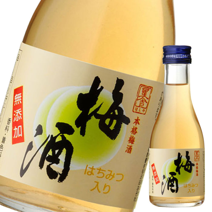 本坊酒造 星舎 無添加梅酒180ml瓶×2ケース(全60本) 送料無料