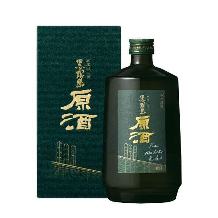 霧島酒造 36度志比田工場黒霧島原酒(化粧箱入)700ml瓶×2ケース(全12本)送料無料