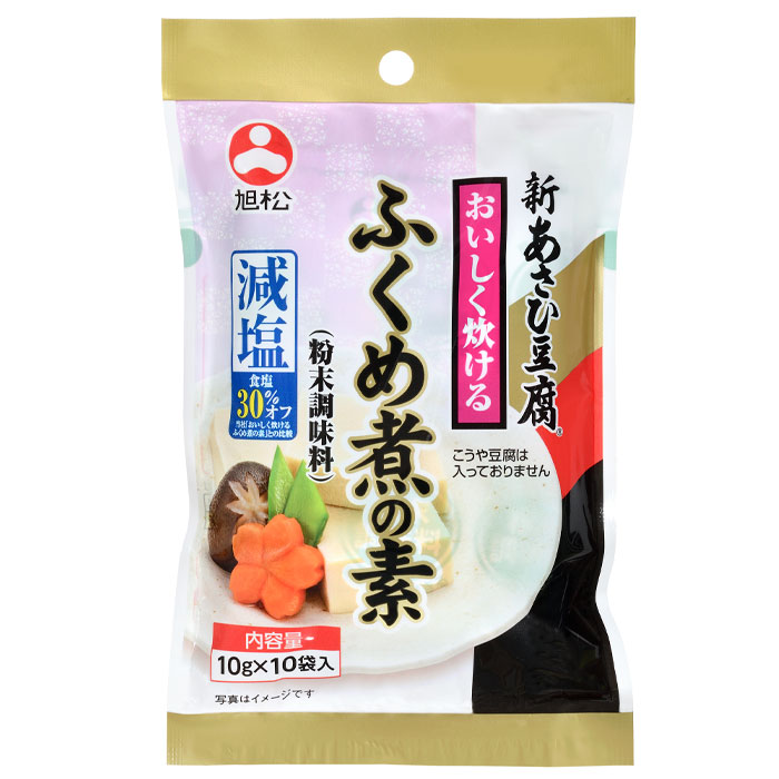 即納送料無料! 旭松 おいしく炊ける減塩含め煮の素100g×1ケース 全80本 fucoa.cl