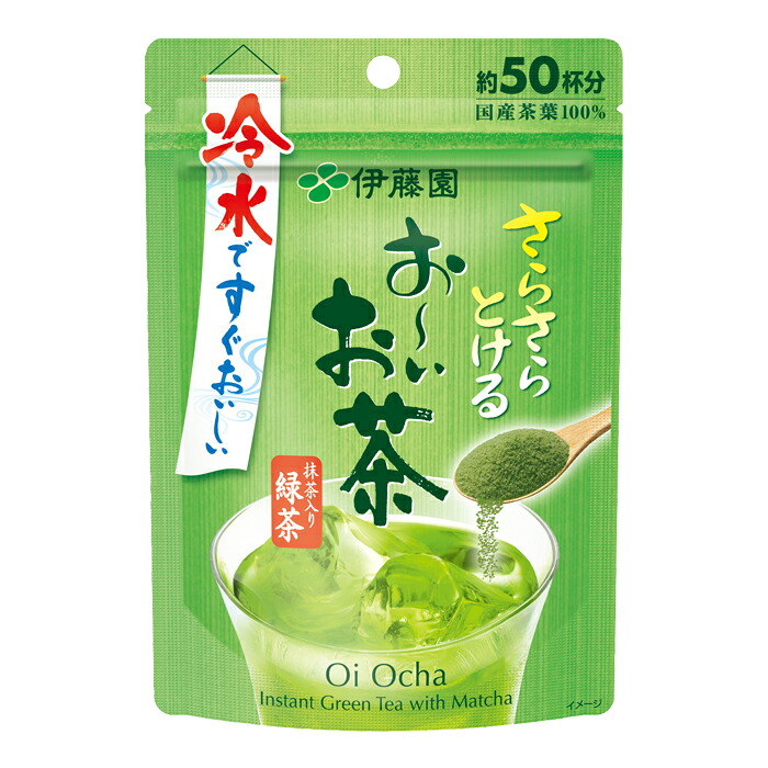 伊藤園 さらさらとける お~いお茶 抹茶入り緑茶40g×2ケース(全60本) 送料無料|近江うまいもん屋