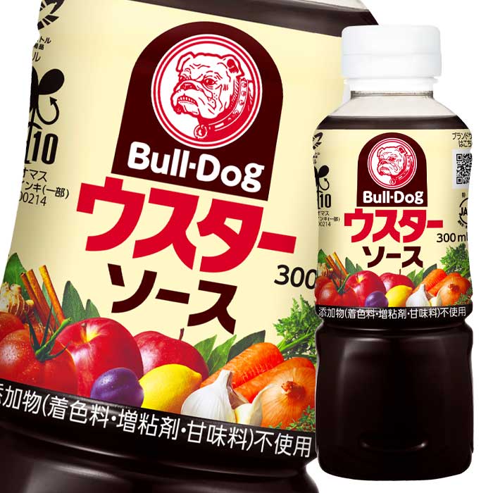先着限りクーポン付 ブルドックソース ブルドック ウスターソース300ml×1ケース（全30本） 送料無料【co】