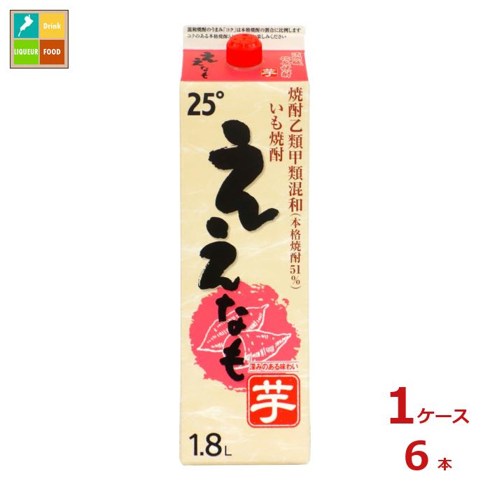 清洲桜醸造 芋焼酎 ええなも 1.8L紙パック×1ケース（全6本）送料無料