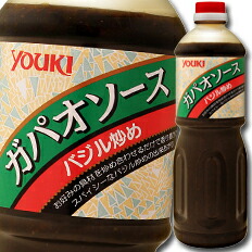 ユウキ ガパオソース（バジル炒め）1.2kg×1ケース（全6本） 送料無料