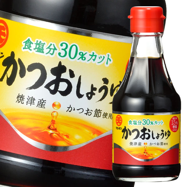 楽天市場】【送料無料】マルテン こいくちかつおしょうゆハンディペット1.8L×1ケース（全6本）【sm】 : 近江うまいもん屋