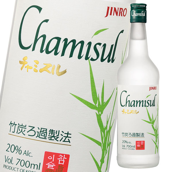 眞露 Chamisul チャミスル 20度700ml瓶×1ケース 全12本 マーケティング