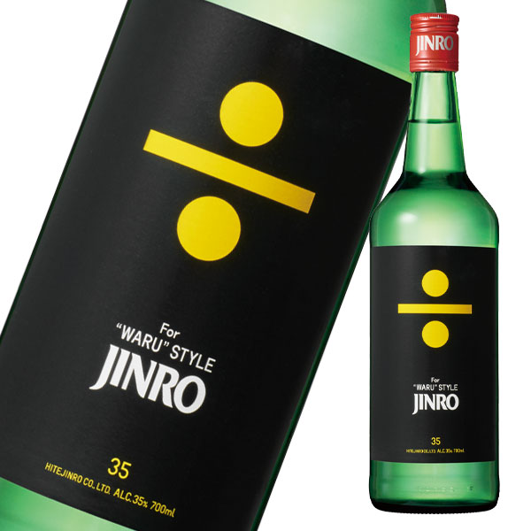楽天市場】眞露 JINRO（ジンロ）35°700ml瓶×1ケース（全12本