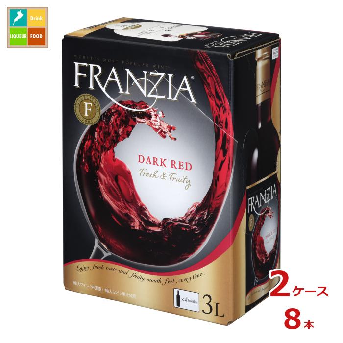 メルシャン フランジア ダークレッド バッグインボックス3L紙パック&times;2ケース（全8本） 送料無料｜近江うまいもん屋 12,807円