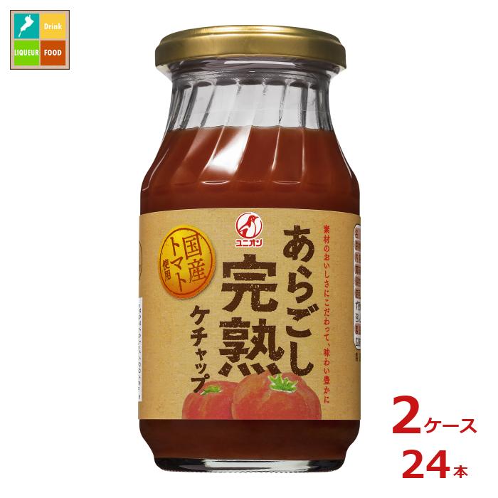 先着限りクーポン付 ユニオンソース あらごし完熟ケチャップ300g×2ケース(全24本)送料無料【co】|近江うまいもん屋