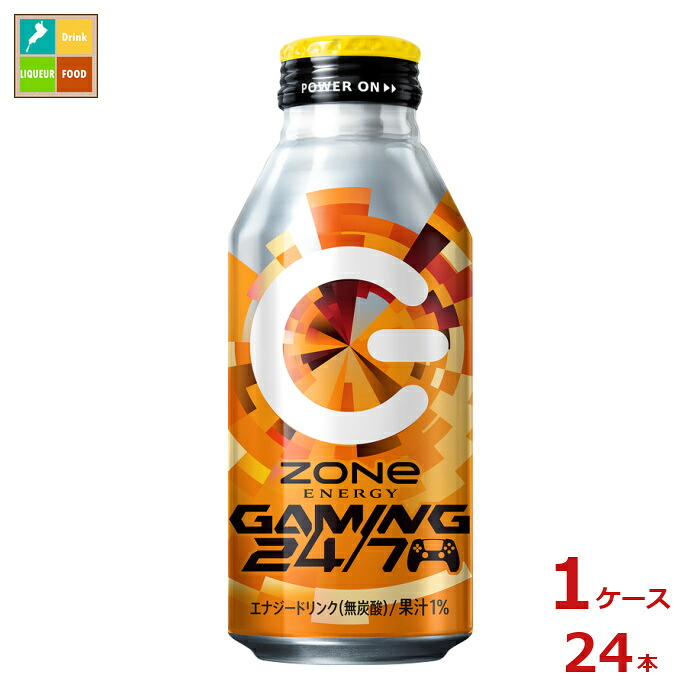 サントリー ZONe GAMING 24/7 400ml缶×1ケース（全24本）送料無料