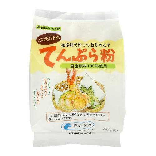 楽天市場】こな屋さんのてんぷら粉（500g）【府金製粉】 : PURE