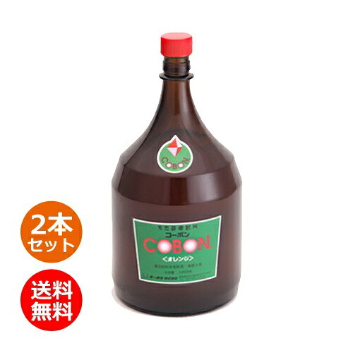 コーボン・温州みかん 徳用サイズ （1800ml×2本セット）※全国送料無料※同梱・キャンセル・ラッピング不可【第一酵母】