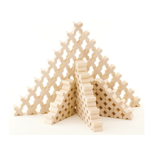X（エックス）-BLOCKS・100 （SE0007） 【セレクタ/SELECTA SPIELZEUG】 【2歳頃から】※取り止める不可 ※貨物輸送無料（構成要素地区を除く） おもちゃ-知育玩具・学習玩具