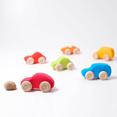カラーカー・6pcs （GM09310） 【グリムス/Grimm's】※キャンセル不可※送料無料（一部地域を除く）
