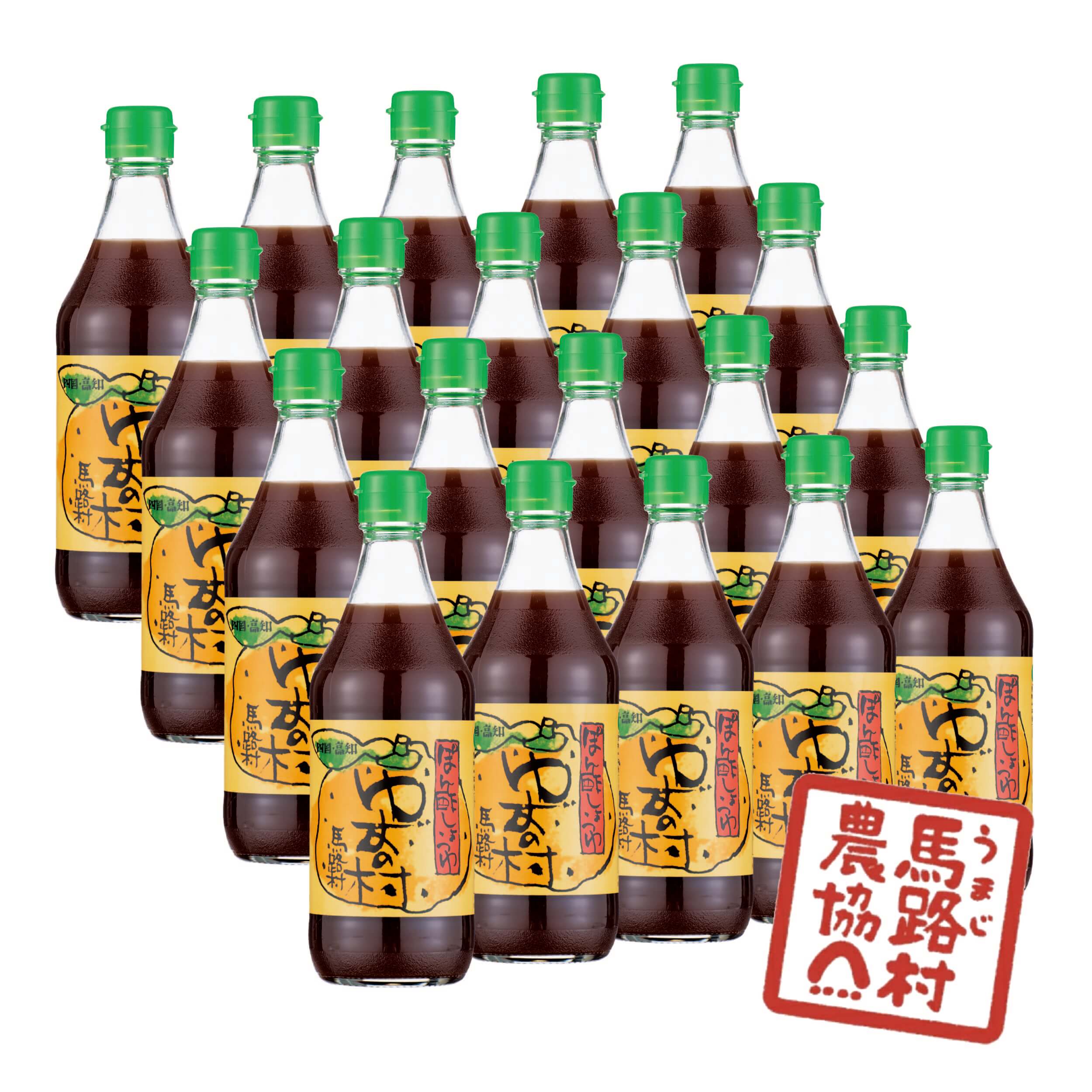 市場 ぽん酢しょうゆ ゆずの村 500ml